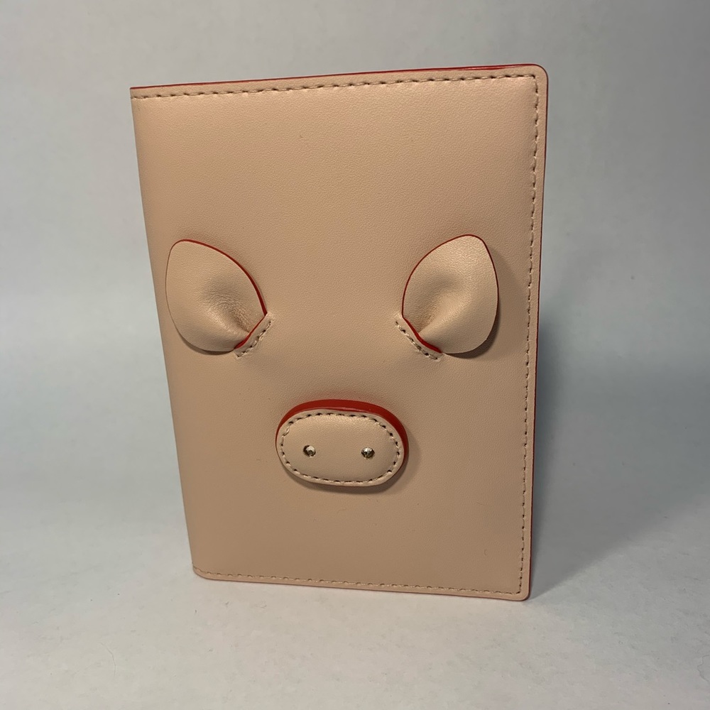 Kate spade year of the pig passport holder